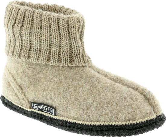 Bergstein Cozy - maat 40 - Sloffen Unisex - Beige