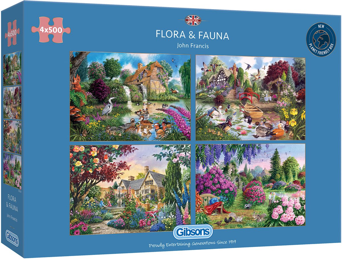 puzzel, legpuzzel, flora fauna, snapshots, landschap