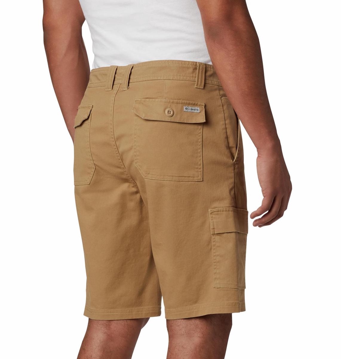 Columbia - Maat 50 - Ultimate Roc Flex Cargo Short Outdoorbroek Heren - Crouton