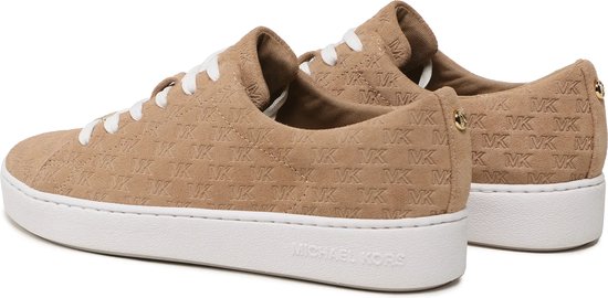 Michael Kors Keaton Lace Up - maat 39 - Dames Sneakers Laag - Camel