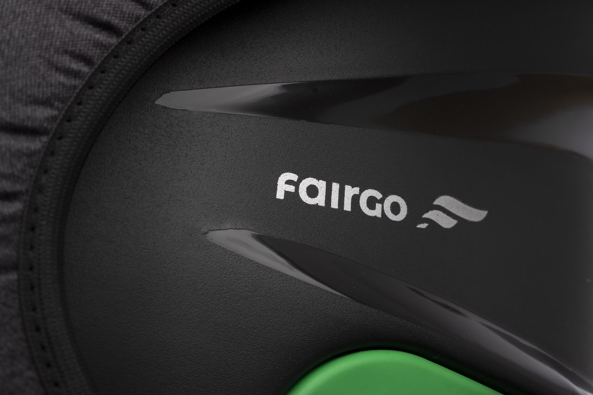 Babyauto autostoel Fairgo Raga I-size black/melange FG 100 tot 150 cm, 15 tot 36 kg