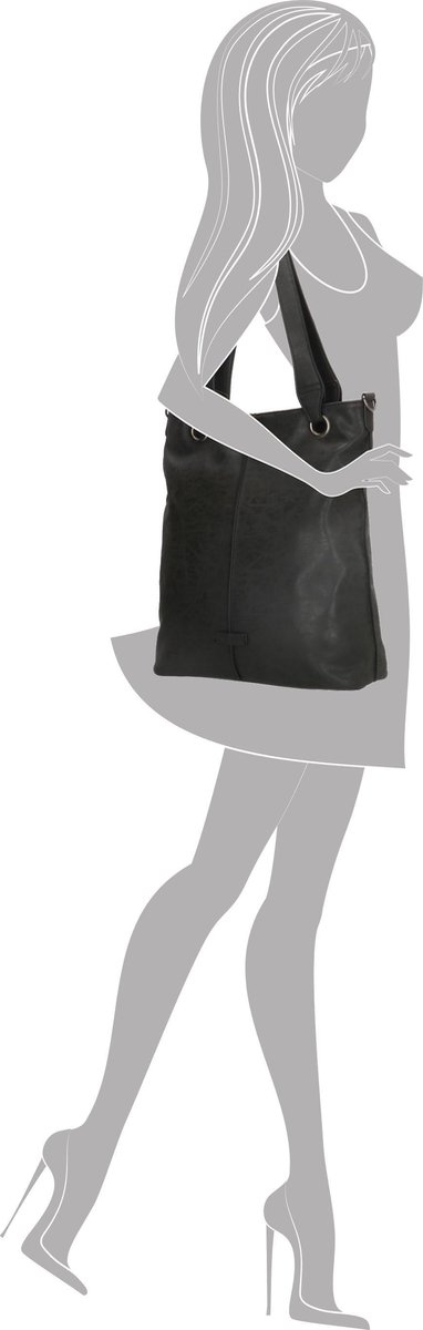 Enrico Benetti June Shopper - Tabletvak - 66548 - Zwart