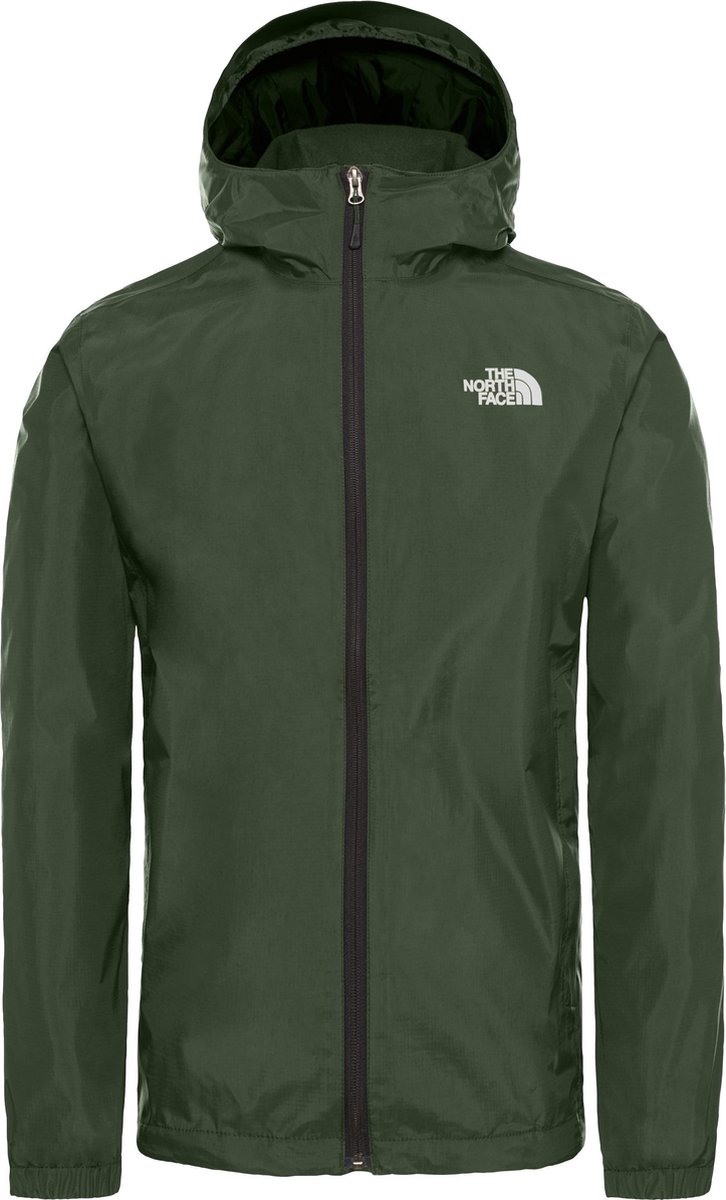 jacket, windbreaker, green, hooded, the north face