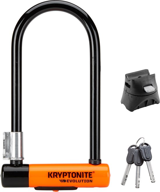 Kryptonite Evolution Beugelslot – ART-3 Slot – Stalen Beugelslot Elektrische Fiets en Scooter – 22,9