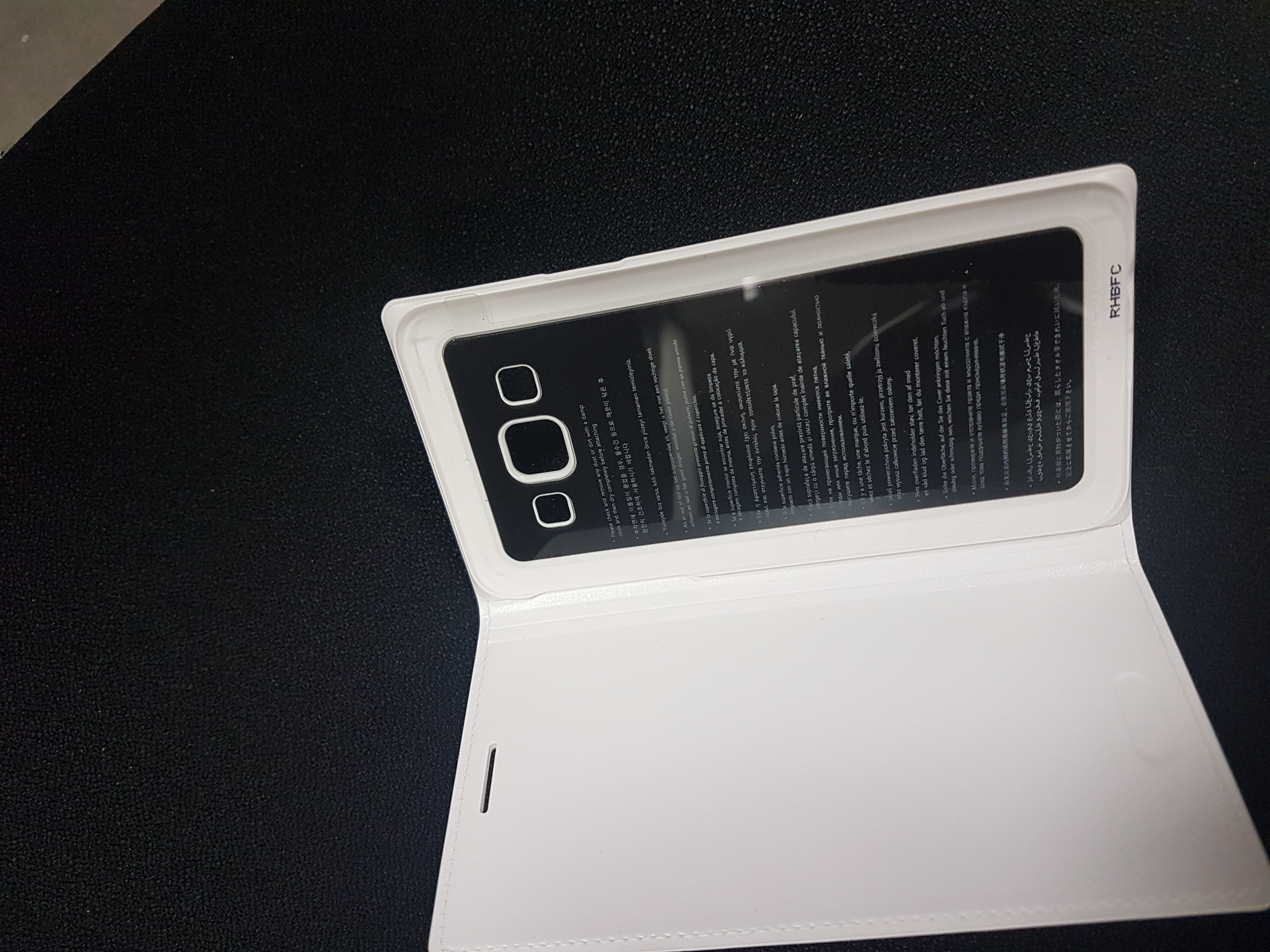 Officiéle Samsung Galaxy A3 Hoesje Wit