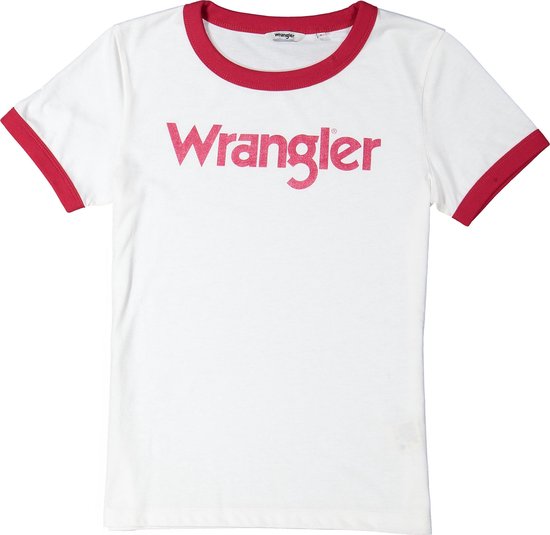 Wrangler RINGER TEE Dames T-shirt - Maat XS