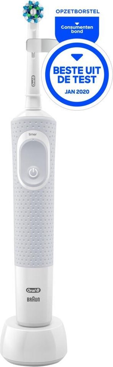 Oral-B Vitality 100 CrossAction - Elektrische Tandenborstel -1 Opzetborstel - Wit