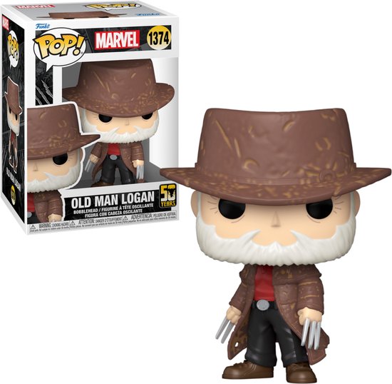 Funko Pop! #1374 Wolverine 50th – Old Man Logan - Funko Pop #1374