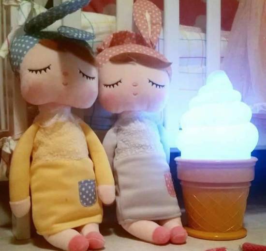 ijscolamp blauw IJscolamp blauw 24cm