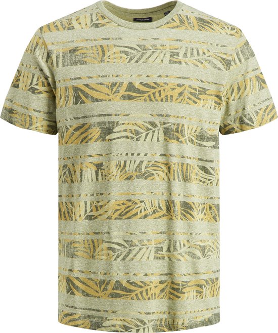 JACK&JONES - Maat M - JPRBLUDUST PLACEMENT STRIPE TEE Heren T-shirt