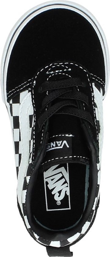 VANS TD Ward - maat 22 - Slip-On (CHECKERED) BLACK/TRUE WH