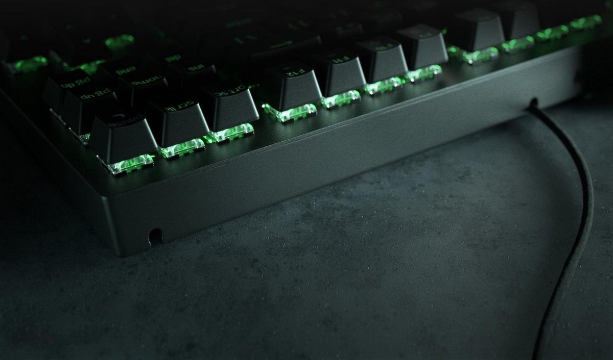 Razer BlackWidow V3 Tenkeyless Qwerty Gaming Toetsenbord - Groene Switch