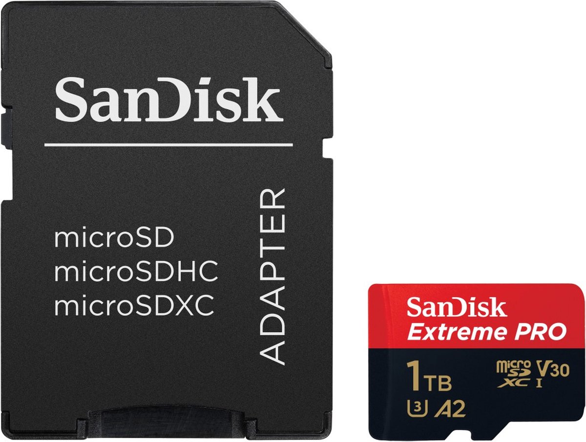 SanDisk Extreme PRO 1000 GB MicroSDXC UHS-I Klasse 10
