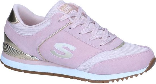 Skechers Sunlite Revival Dames Sneakers - Roze - Maat 40