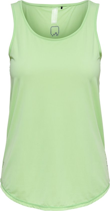 tanktop, lichtgroen, mouwloos, neopreen, kleding