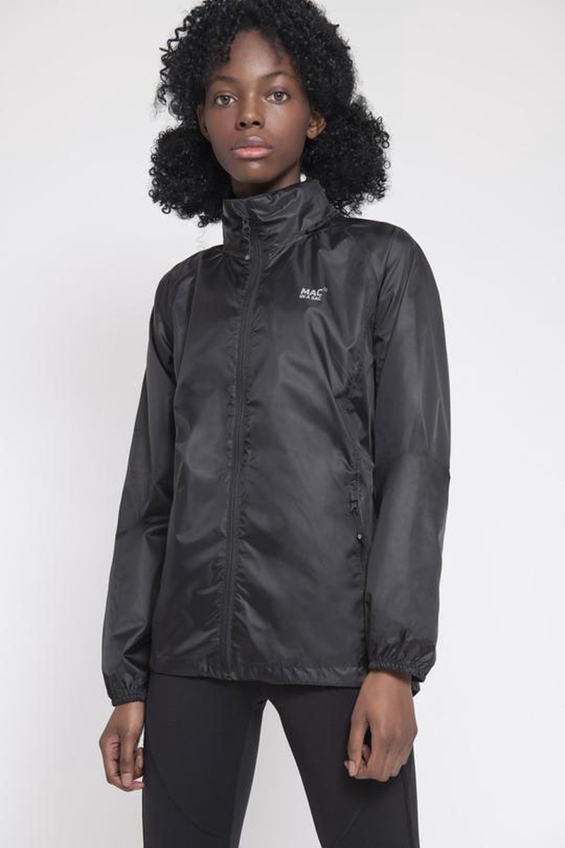 Mac in a Sac -maat L- Origin 2 Regenjas Unisex - Zwart