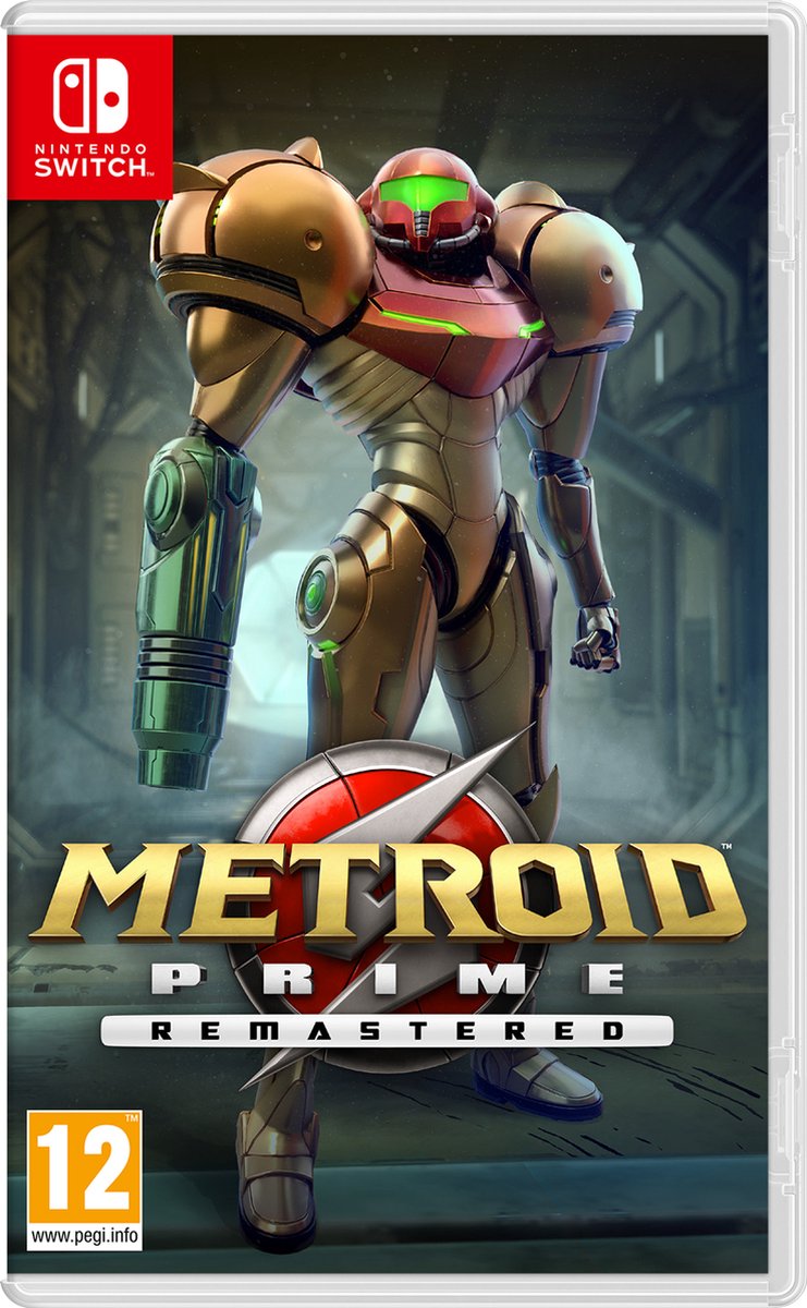 Nintendo Switch, Metroid Prime, Remastered, actiespel, robotpak