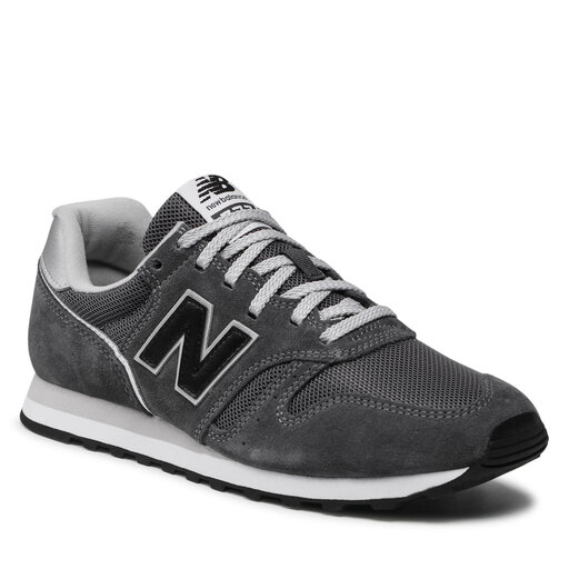 sneaker, grijs, mesh, luxe, N-logo
