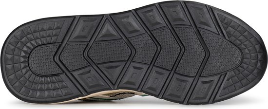 POSH by Poelman  - Maat 39 - CATHY Dames Sneakers - Zwart met combinatie