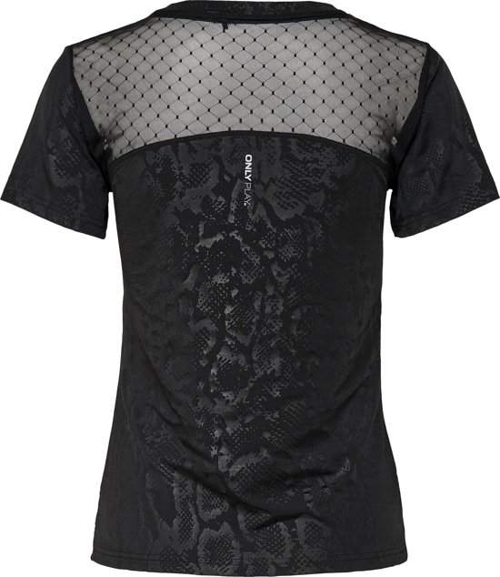 Only Play Cobra Training Regular Shirt Dames Sporttop - Black - Maat XS