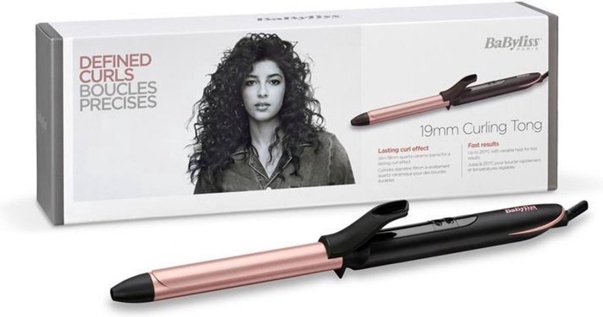 Babyliss Rose Quartz C450E - Krultang - 19 mm