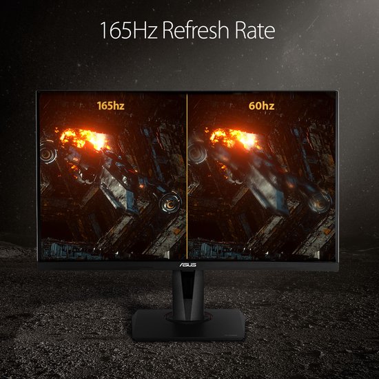 ASUS TUF VG27AQ - QHD IPS Gaming Monitor - 144hz - 27 inch
