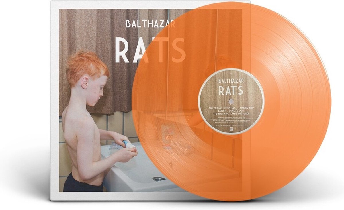 vinyl, oranje, lp, RATS, albumhoes