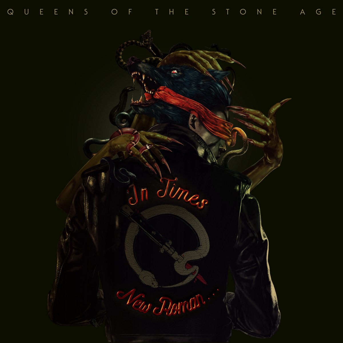 Queens Of The Stone Age - In Times New Roman (2LP) (Colourd Vinyl) Rood