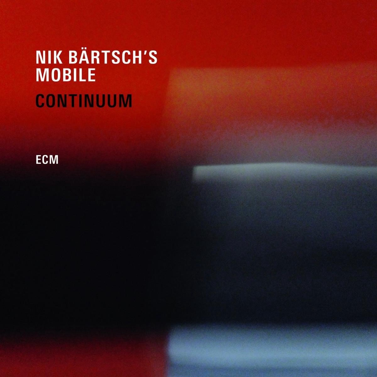 cd cover, muziek, album, rode gradient, zwarte streep