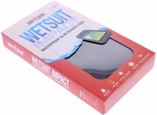 Wetsuit IMPACT for iPhone 6/6S Plus - Blackest Black Telefoonhoesje