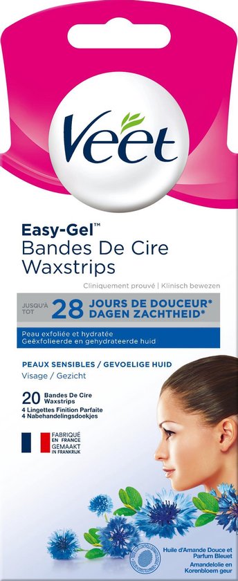 Veet Koude Waxstrips Benen En Lichaam Gevoelige Huid