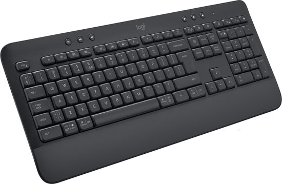 Logitech Signature K650 - Draadloos Toetsenbord - US QWERTY - Graphite