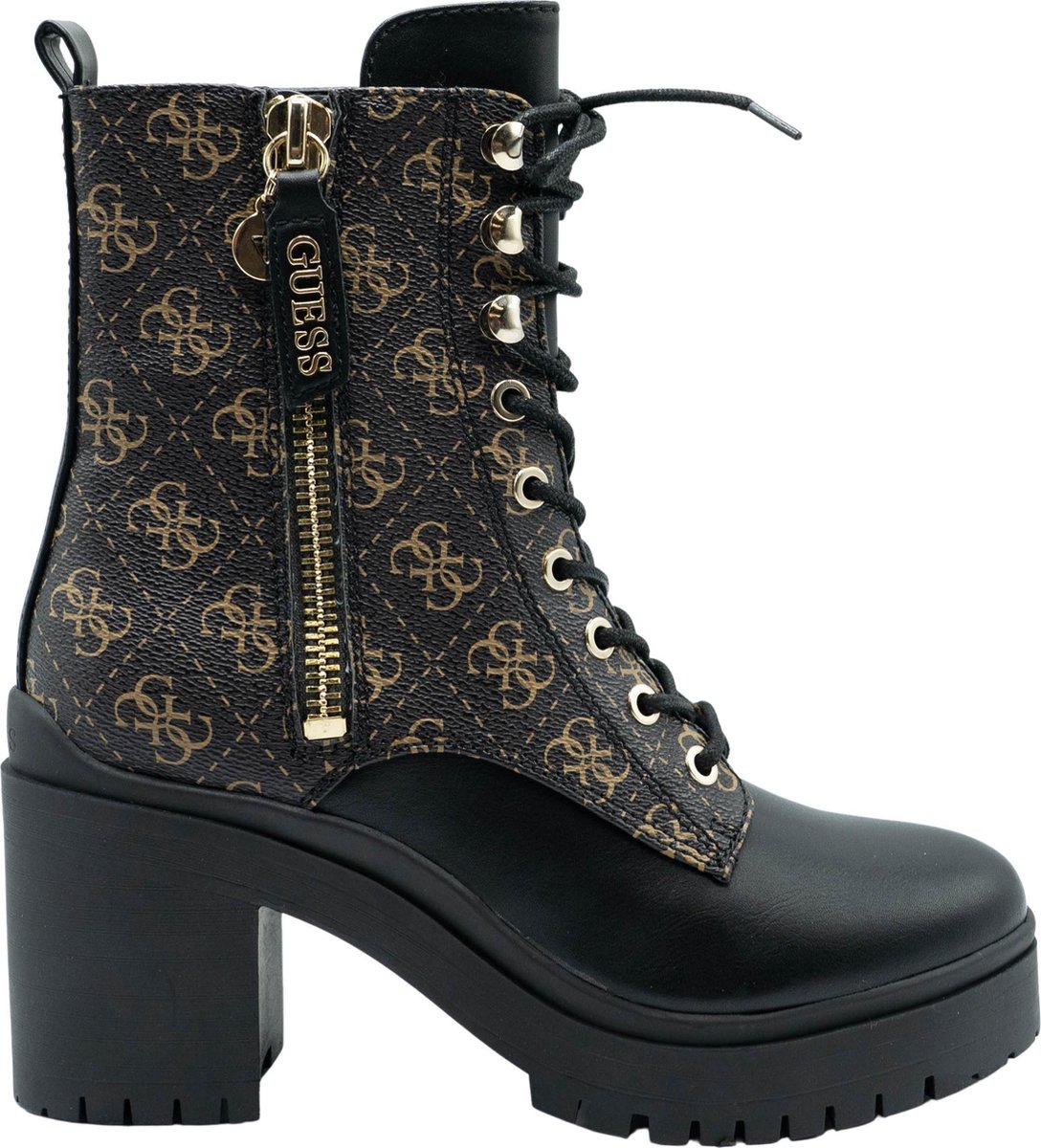 Guess - Maat 38 - Cabra 2 Stivaletto Bootie Dames Laarzen - Bruin