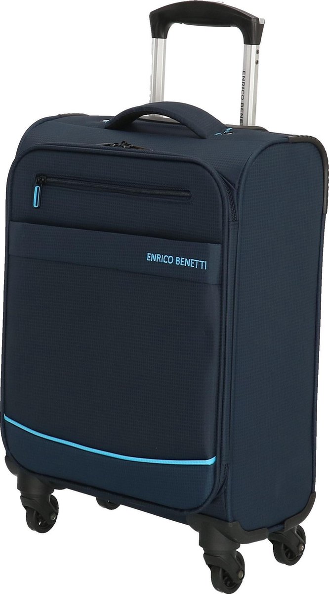 Enrico Benetti Nashville 39043 Handbagage Koffer softcase - Blauw