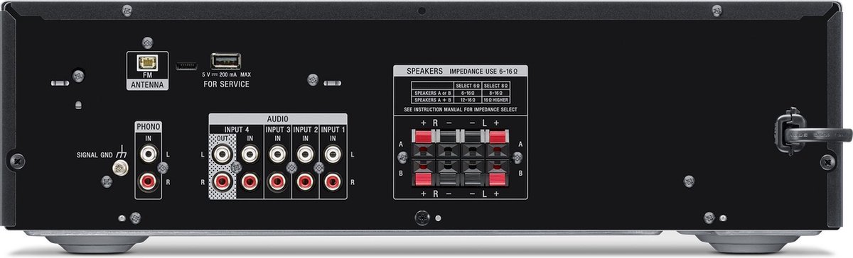 Sony STR-DH190 - Stereo-receiver met Phono - Zwart