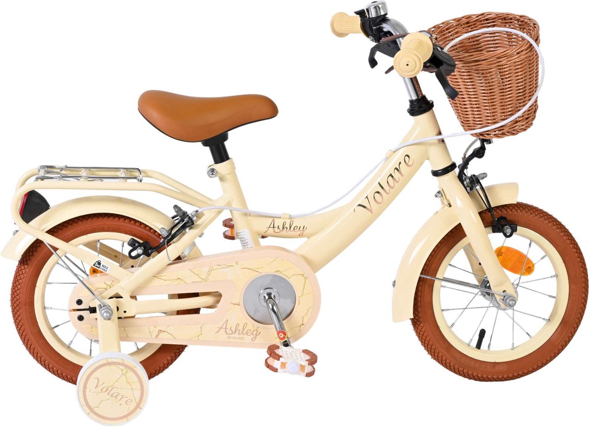fiets, kindfiets, kinderfiets, kransband, wicker mand