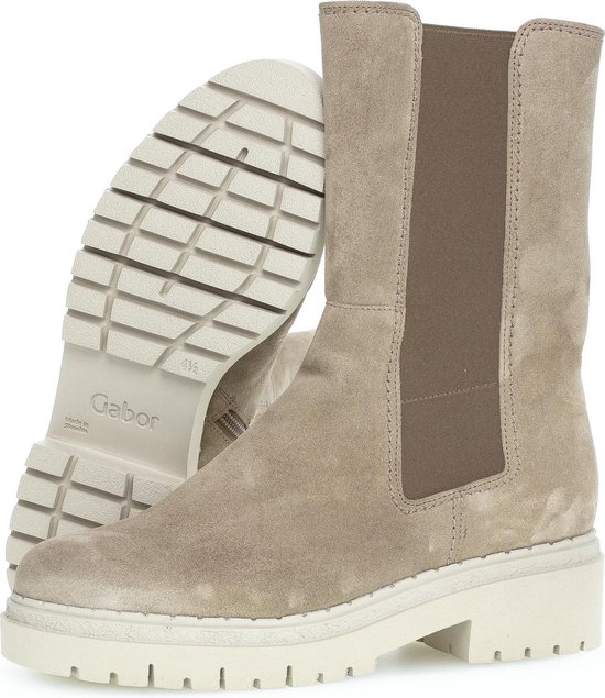 Gabor 72.871.39 - maat 38.5 - Dames Laarzen - Beige
