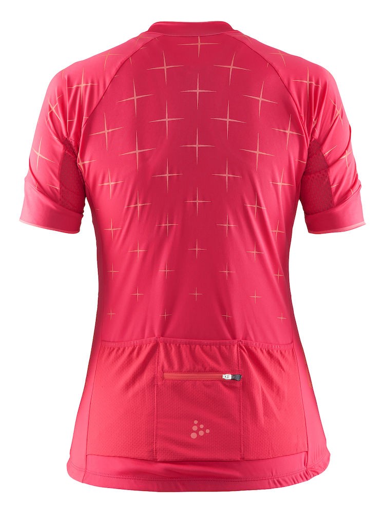 Craft Belle Glow Jersey - Maat L - Dames - korte mouwen rood