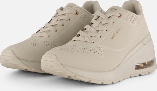 Skechers - mt 38 - Million Air - Elevated Air Dames Sneakers - Gebroken wit