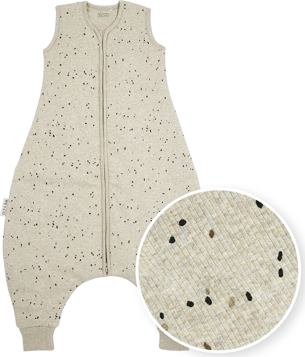 Jumpsuit, Dessin specks, Katoen/Tricot, Zijveter, Bijzonder patroon