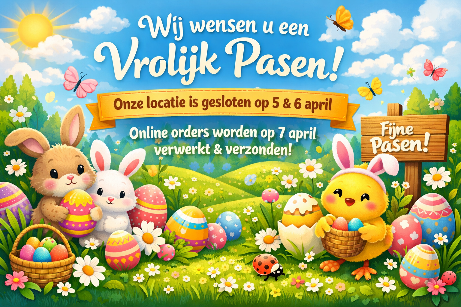 paasvakantie, paasdecor, easter, chick, easter-eggs