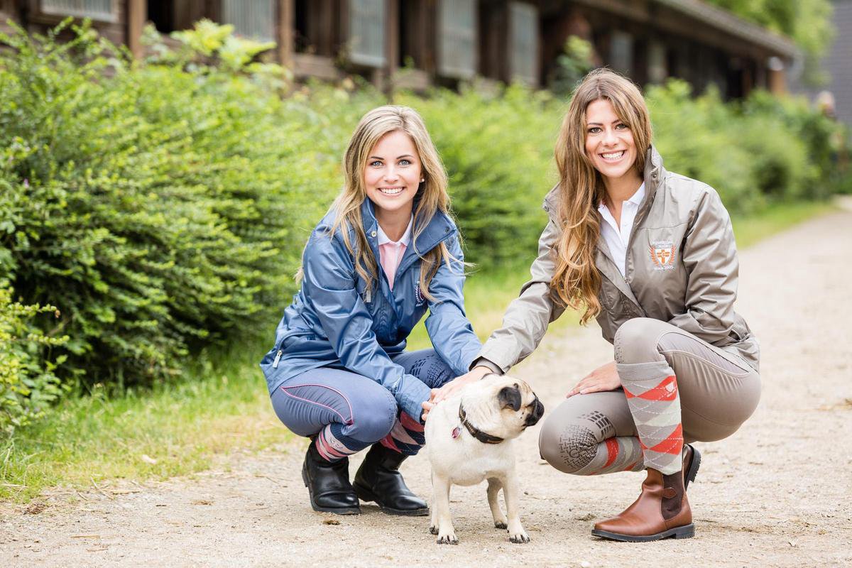 Covalliero Ruiter en outdoorjas Cristina - Maat S - Blauw