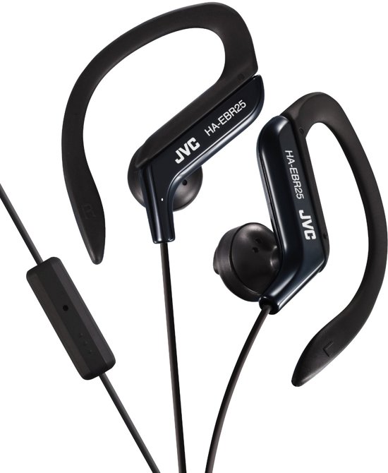JVC HA-EBR 25 B-E zwart