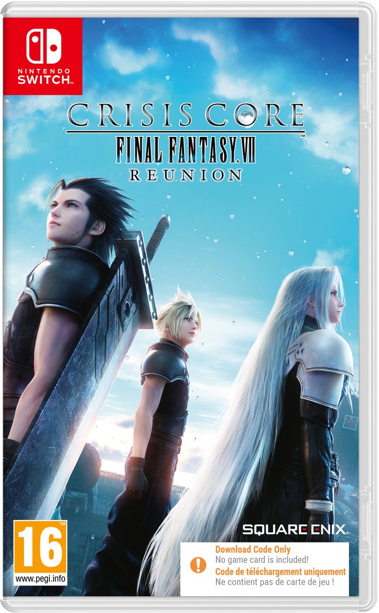Nintendo Switch, Final Fantasy VII, RPG, actie, videogame cover