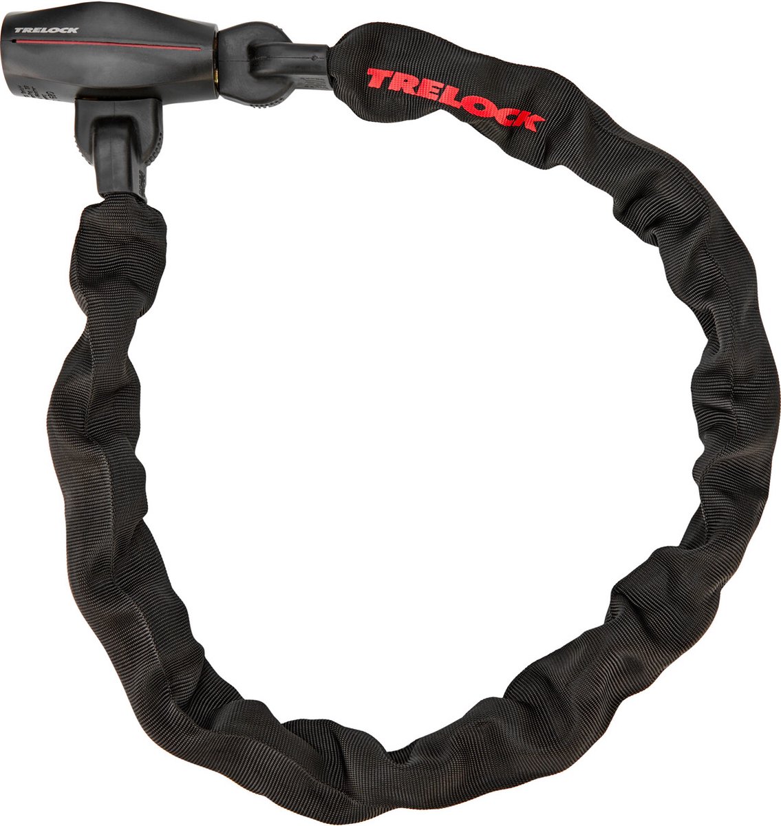 Kettingslot Trelock BC 680 110cm ø9,5mm - zwart