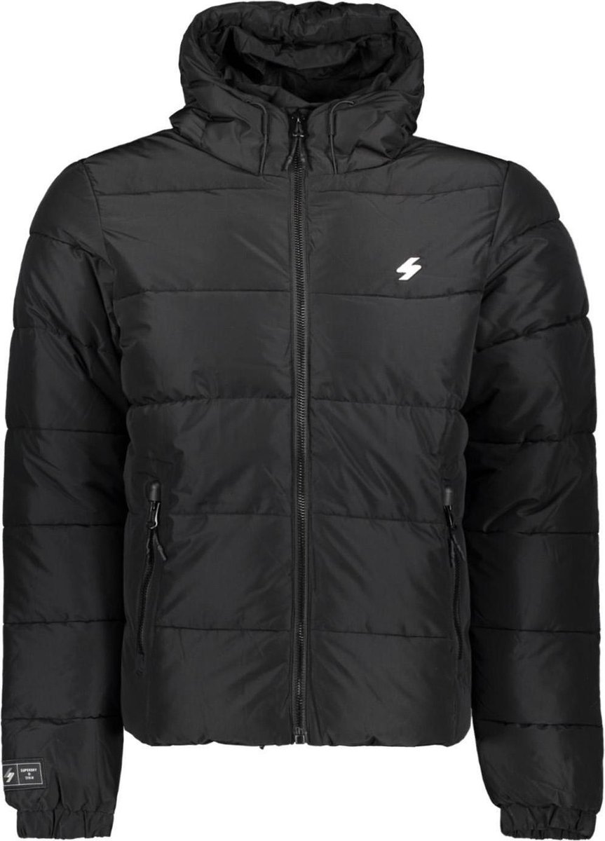 Superdry - Maat 3XL - Code SL Hooded Longline Puffer Heren Jas