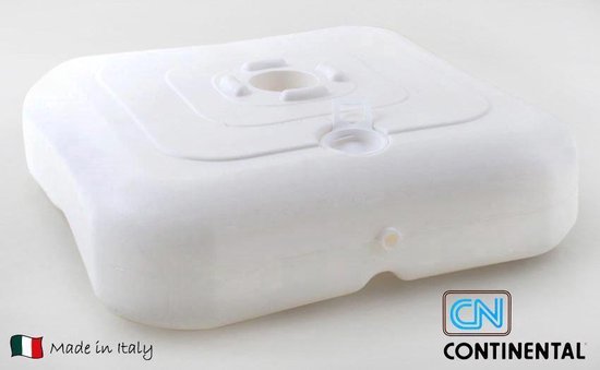 CN Continental Parasolvoet 10 liter - Vulbaar - Wit - Ø20-38mm