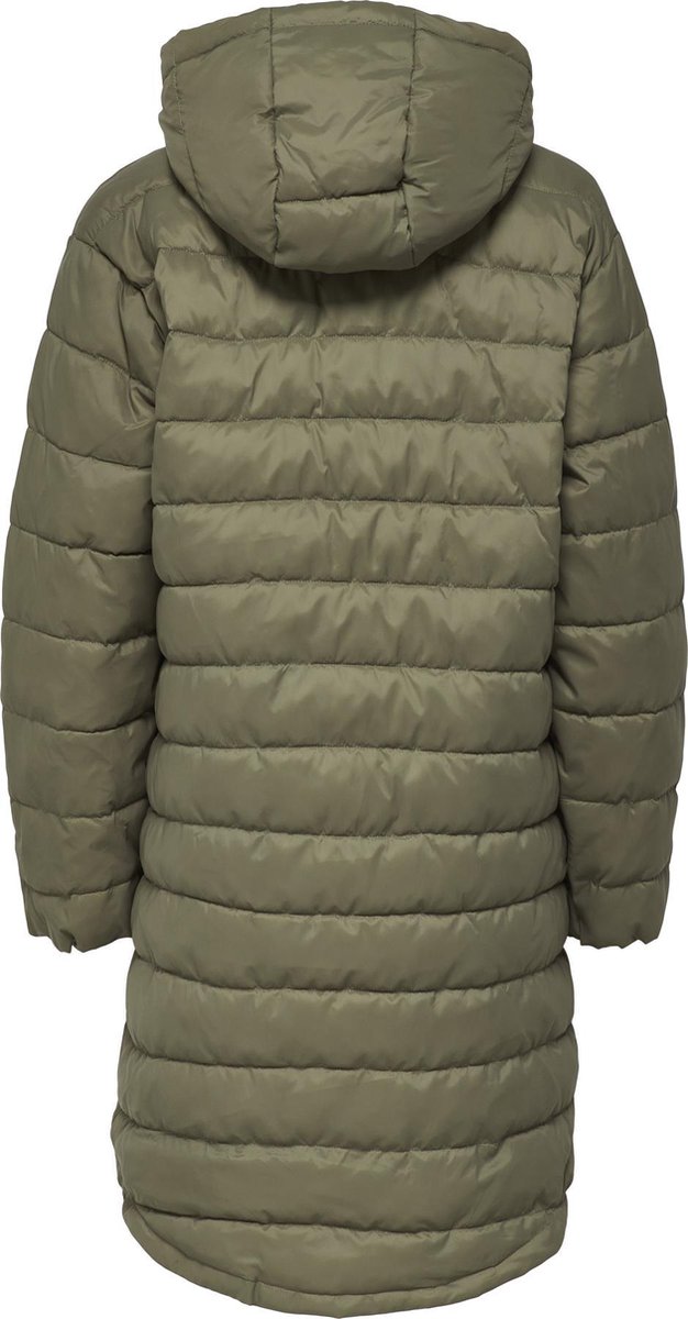 ONLY - Maat XS - ONLMELODY QUILTED COAT SHINY OTW Dames Jas