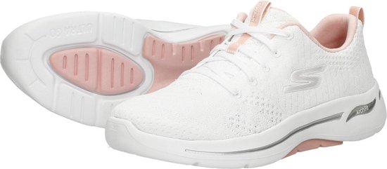 Skechers - maat 40- Go Walk Arch Fit Unify Dames Sneakers - Wit