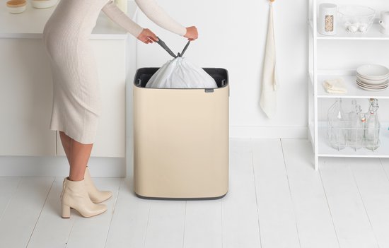 afvalemmer, prullenbak, keuken, plastic, afvalverwerking